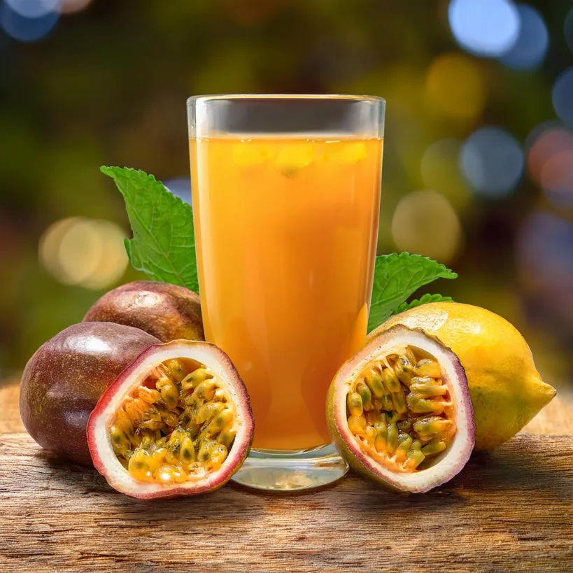 Suco de Maracujá e Limão Suco de Maracujá e Limão