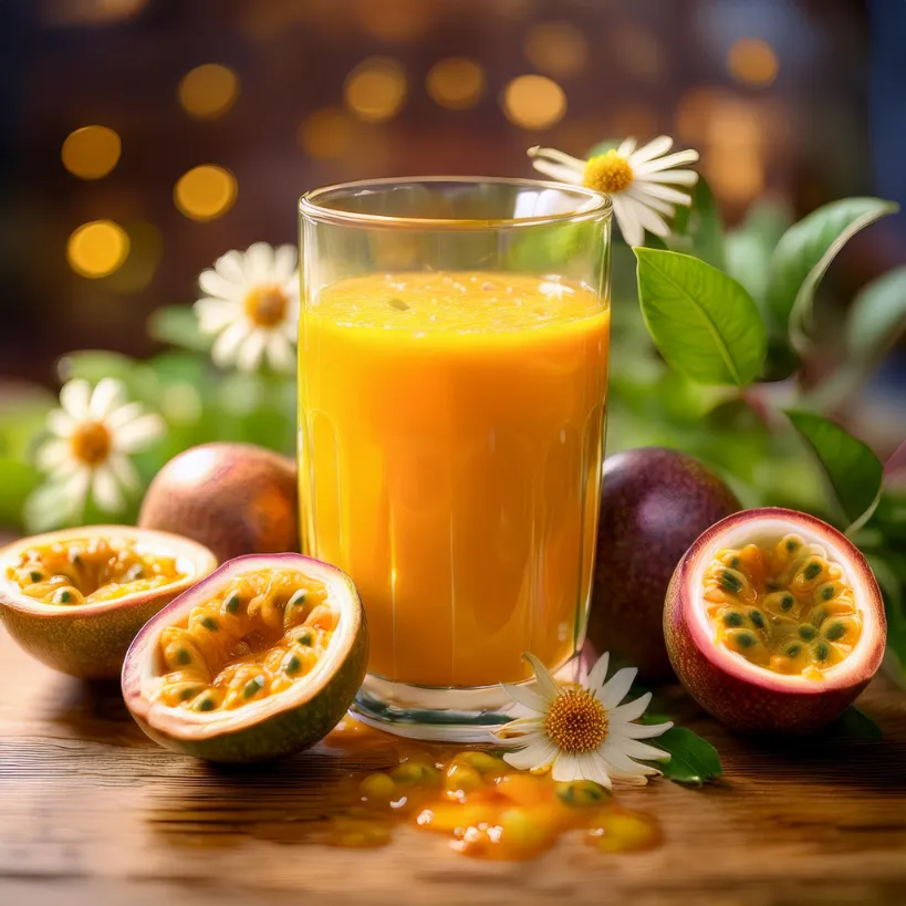Suco de Maracujá e Camomila Suco de Maracujá e Camomila