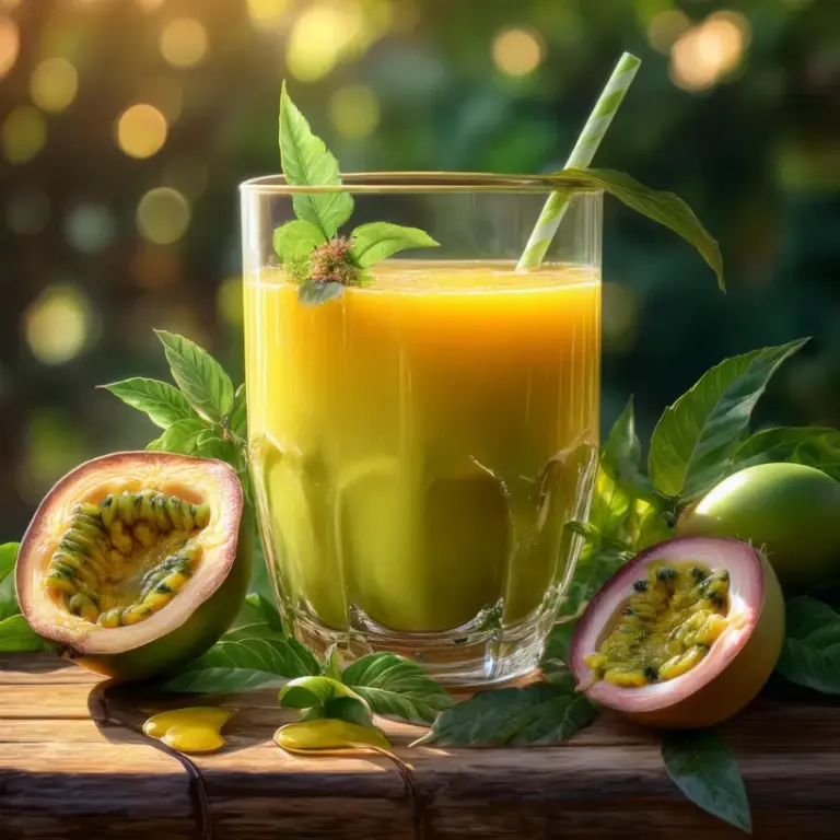 Calmante de Maracujá e Chá Verde