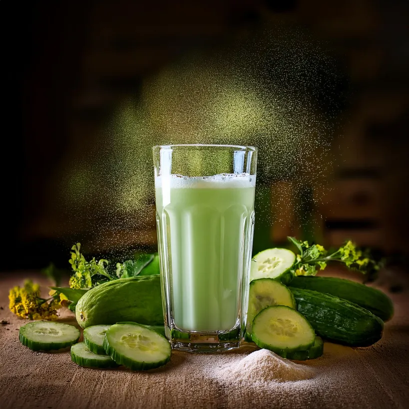 Suco de Pepino e Colágeno Suco de Pepino e Colágeno