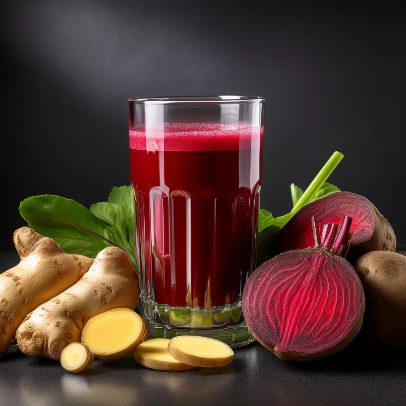 Suco Energético de Beterraba e Gengibre Suco Energético de Beterraba e Gengibre