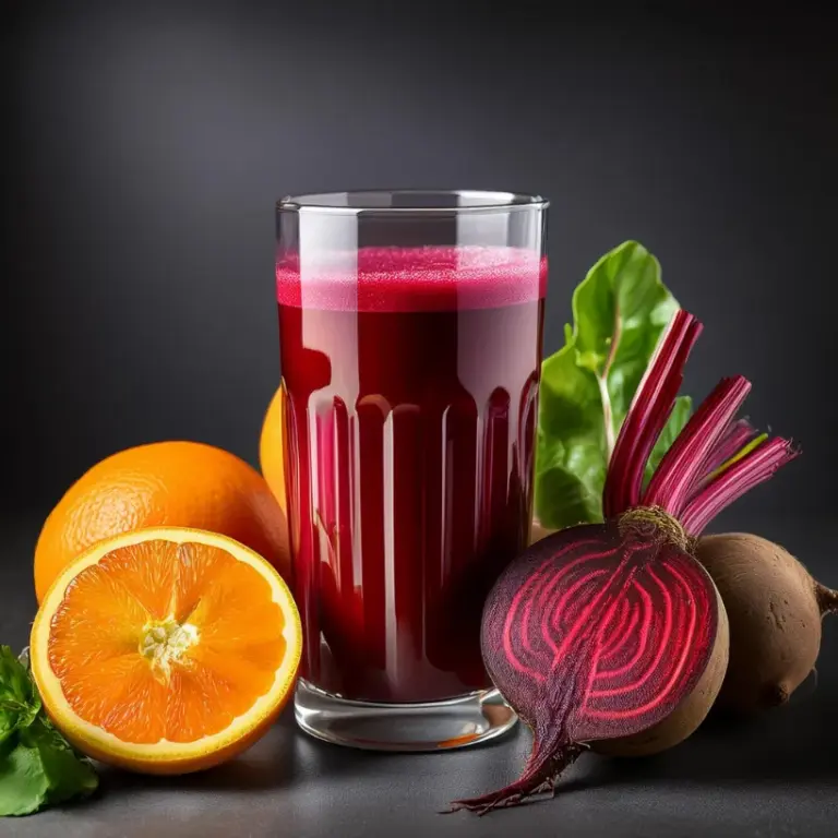 Suco de Beterraba e Laranja