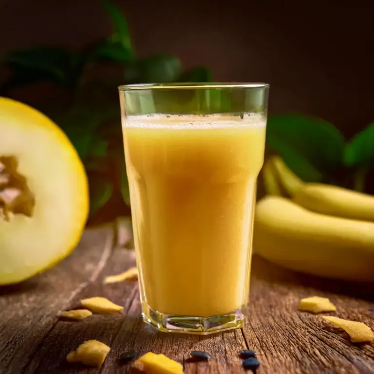Smoothie de Melão e Banana