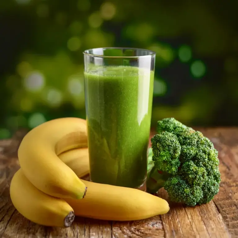 Smoothie de Brócolis e Banana