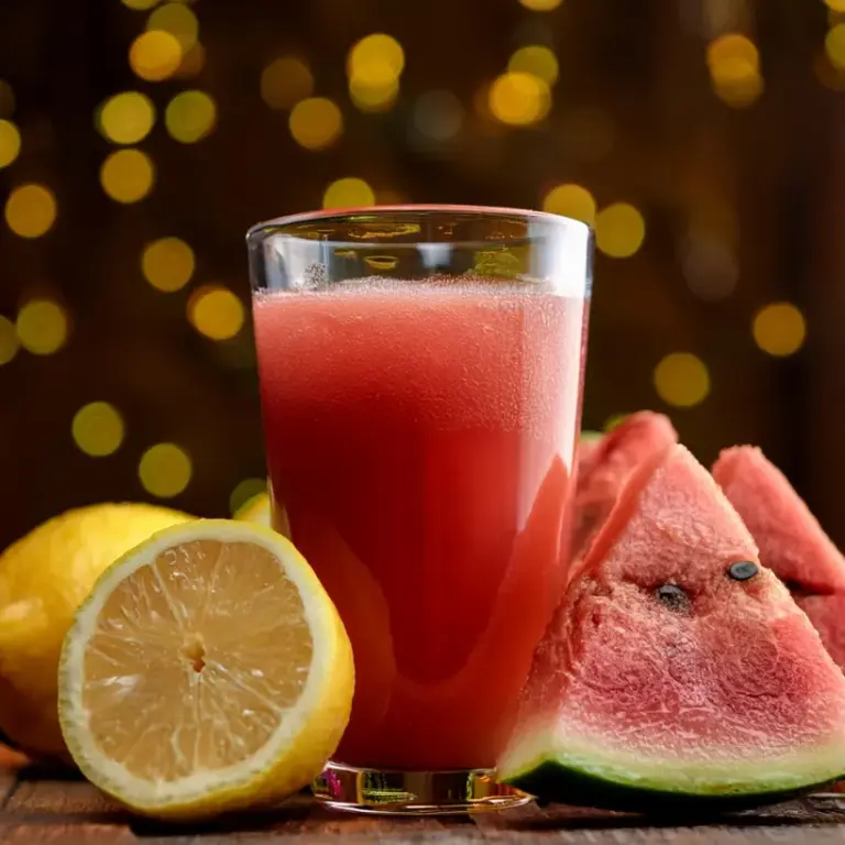 Suco de Melancia e Limão
