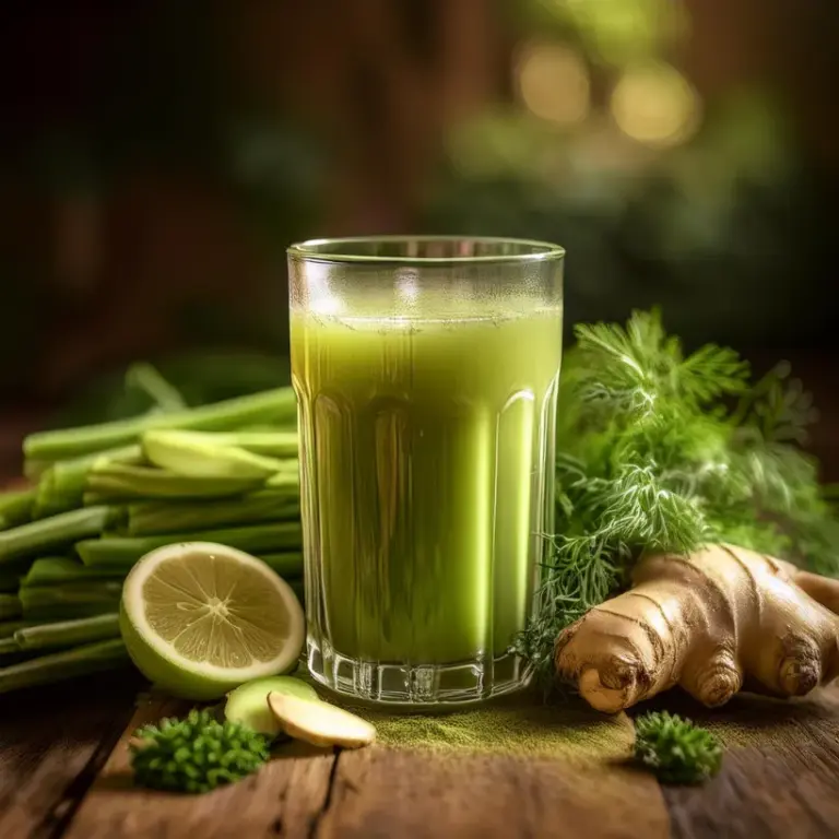 Suco Digestivo de Erva-Doce e Gengibre