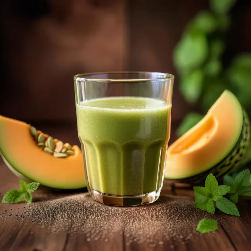 Suco de Melão e Chia Suco de Melão e Chia