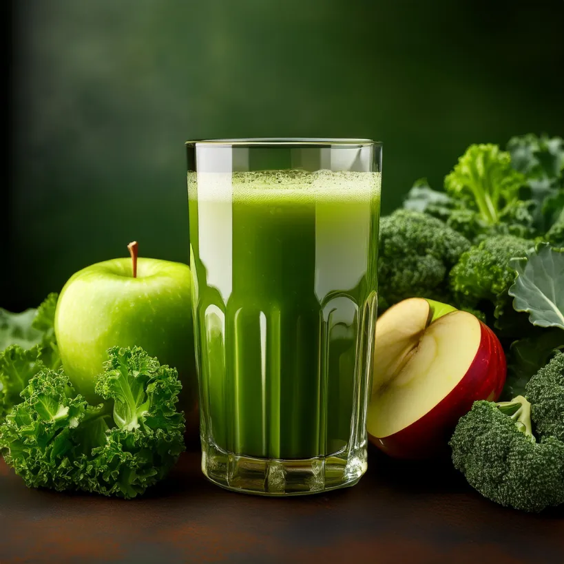 Suco de Couve e Maçã Suco de Couve e Maçã
