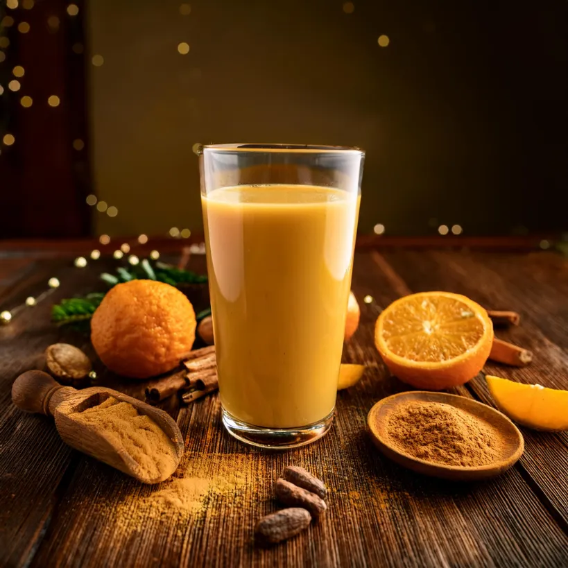 Suco de Laranja e Maca Peruana
