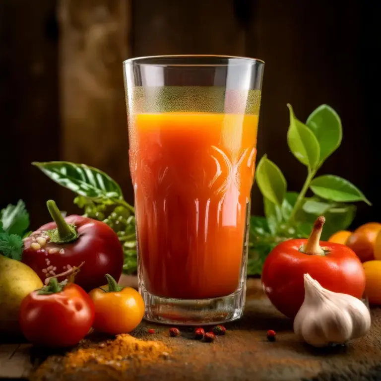 Suco de Maçã e Gengibre