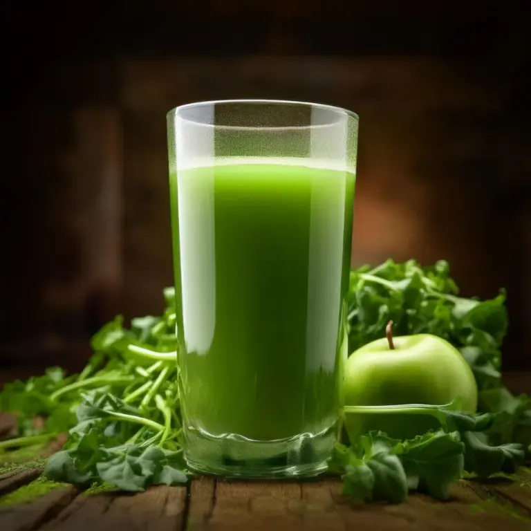 Suco de Agrião e Maçã-Verde